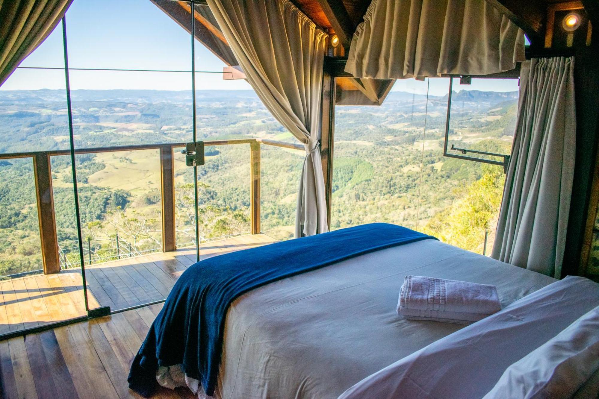 Caminho Das Nuvens - Cabanas De Montanha Bom Retiro  Eksteriør bilde